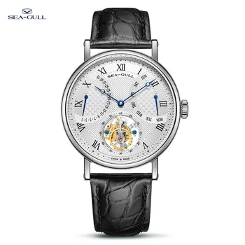 2022 Новые часы бренда Seagull, Многофункциональные часы с Турбийоном, Деловые Мужские механические наручные часы Heritage Series 818.11.8821