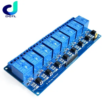 8-канальная 8-канальная панель управления реле PLC модуль реле 5V для arduino Горячая распродажа в наличии