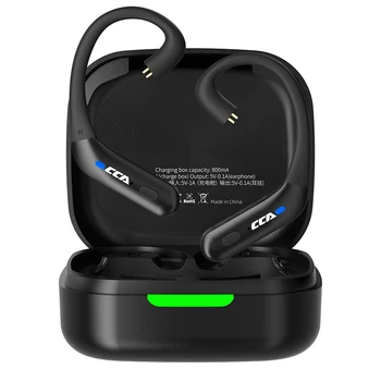CCA BTX TWS Bluetooth, совместимый с 5.2 Режимами беспроводных спортивных наушников True