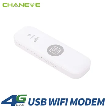 CHANEVE 4G USB-ключ LTE беспроводной модем WiFi адаптер со слотом для SIM-карты