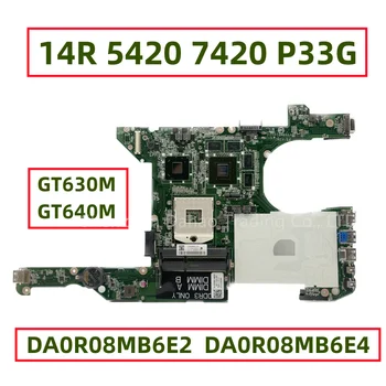DA0R08MB6E2 DA0R08MB6E4 Для Dell Inspiron 14R 5420 7420 P33G Материнская плата ноутбука С графическим процессором GT630M GT640M CN-03C38H 0HMGWR DDR3
