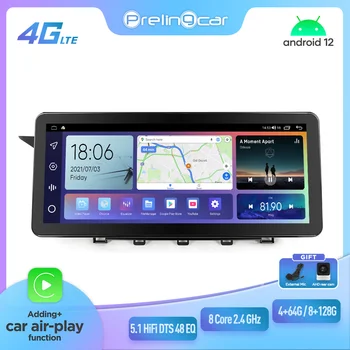 Prelingcar 12,3 “Для Toyota VENZA HARRIER 2022 Android 12 Автомобильный Монитор 128 Г Carplay RDS GPS Встроенный 2din Радио DVD-плеер 5.1 DST