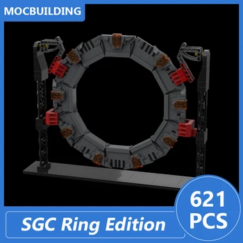 SGC Ring Edition и Чакрам Масштабная Модель 1: 1 Moc Строительные Блоки Diy Сборка Кирпичей Обучающий Дисплей Детские Рождественские Игрушки Подарки