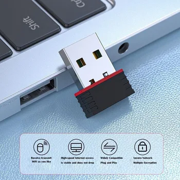 Wifi Приемник для ПК Беспроводной 2.4 G 150Mbps Mini USB Wifi Адаптер сетевой карты