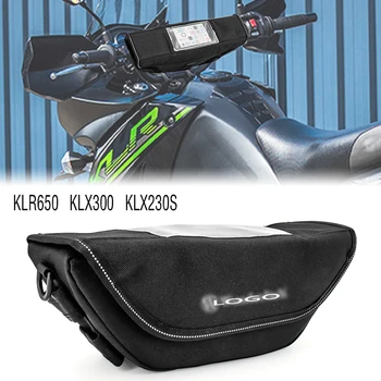 Аксессуары для мотоциклов, Водонепроницаемая Сумка Для хранения, Сумка на Руль, Дорожная Сумка для инструментов Kawasaki KLR650 Adventure ABS KLX300 KLX230S 4