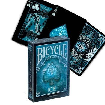 Велосипедные ледяные игральные карты, ледяная колода USPCC, коллекционные покерные волшебные карточные игры, реквизит для фокусов для фокусника