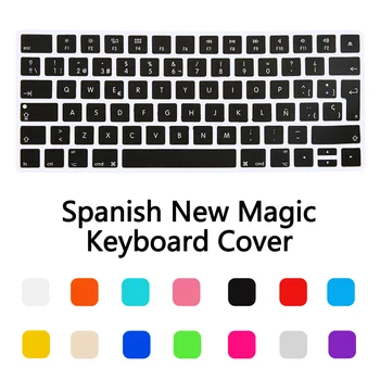 Испания Испанская версия Беспроводной клавиатуры Силиконовый чехол для клавиатуры Защитная кожа для Apple Новая Magic Keyboard 2, выпущенная в 2015 году