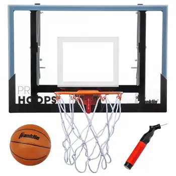 Навесное мини-баскетбольное кольцо - Обручи Мини-обруч для помещений с мини-баскетбольной доской, устойчивой к ударам, одобренной Slam Dunk - B