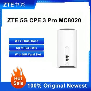 Оригинальный ZTE 5G CPE MC8020 WIFI 6 + Двухдиапазонный 5400 Мбит/с Сетчатый WiFi Удлинитель Беспроводных Маршрутизаторов Со Слотом для SIM-карты Сеть 5G 4G LTE 10