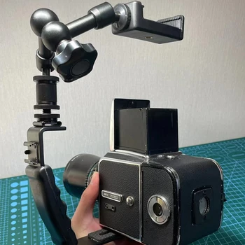 Пленочная камера Для съемки мобильного телефона на уровне талии Кронштейн видоискателя Поддерживает решение для записи видео с видом сверху телефона
