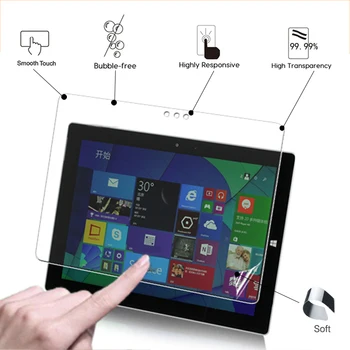 Прозрачная глянцевая защитная пленка для экрана Microsoft Surface Pro 3 с диагональю экрана 12,0 