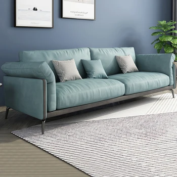 Роскошная Современная комфортная Мебель для гостиной Зеленый Секционный Диван для гостиной Диваны для Гостиной мебель на заказ