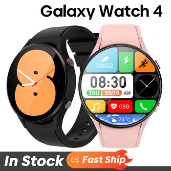Смарт-часы Мужские с IPS-дисплеем, Голосовой вызов, Монитор работоспособности, Пользовательский набор, 70 + спортивных режимов, Водонепроницаемые умные часы для Galaxy Watch 4