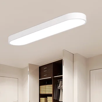 Современный светодиодный настенный светильник в минималистичном стиле, акриловая Люстра для коридора, Столовая, Спальня, потолочный светильник, лампы для украшения интерьера