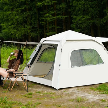 Уличная самодвижущаяся походная палатка, Автоматическая надувная палатка, переносная непромокаемая, защищенная от солнца палатка, укрытие от солнца для рыбалки