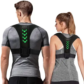 Эффективный удобный корректор осанки для облегчения боли в плечах и спине, бандаж для верхней части спины, поддерживающий осанку под одеждой 4