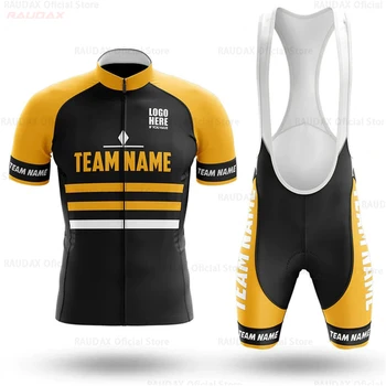 Комплект из джерси для велоспорта по индивидуальному заказу Велосипедной команды, Дышащая мужская одежда для велоспорта с коротким рукавом, Летняя MTB, Велосипедная майка с защитой от ультрафиолета 8